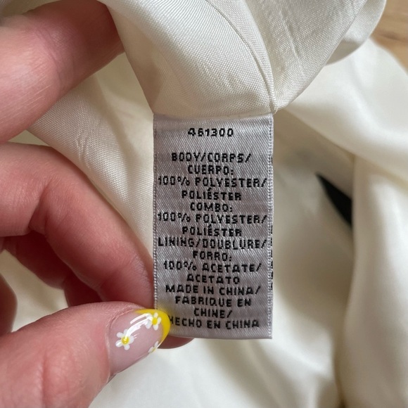 Jill Jill Stuart Colorblock Crepe Fit & Flare Open Back Square Neck Dress EUC 4 - Picture 12 of 12